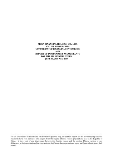 Thumbnail MFHC Half-year Report 2010-h1