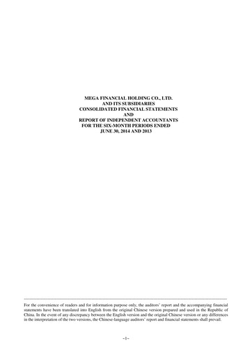 Thumbnail MFHC Half-year Report 2014-h1