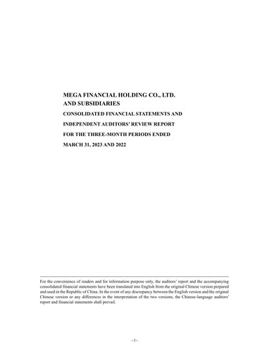 Thumbnail MFHC Quarterly Report 2023-q1
