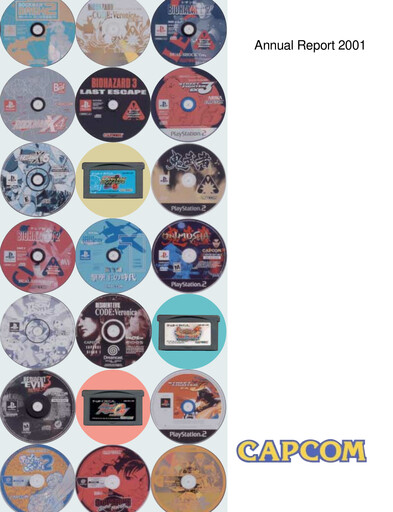 Thumbnail Capcom Annual Report 2001