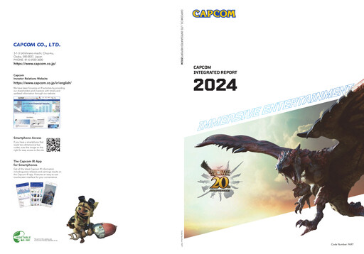 Thumbnail Capcom Annual Report 2024