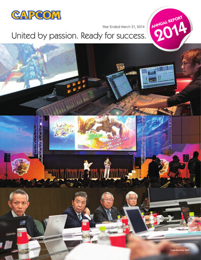 Thumbnail Capcom Annual Report fy2014