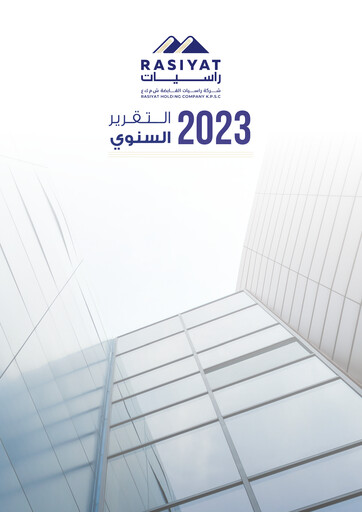 Miniature Rasiyat Holding Company Rapport annuel 2023
