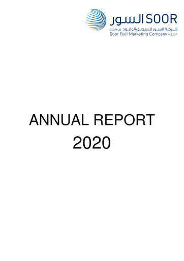 Thumbnail Al Soor Fuel Marketing Company K.S.C.P. Annual Report 2020