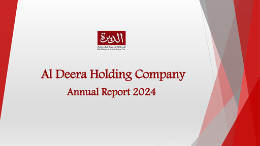 Thumbnail Al-Deera Holding Company Annual Report 2024