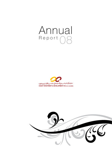 Thumbnail Coast Investment & Development Company Annual Report 2008