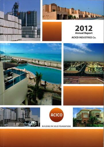 Miniature ACICO Industries Company Rapport annuel 2012