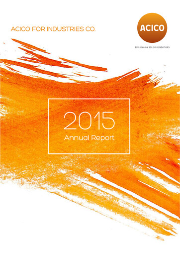 Miniature ACICO Industries Company Rapport annuel 2015