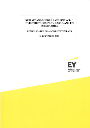 Thumbnail Kuwait and Middle East Financial Investment Company Financial Statement 2020