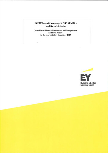 Thumbnail KFIC Invest (K.S.C.P) Financial Statement 2023