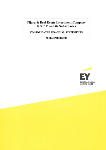Thumbnail Tijara & Real Estate Investment Company Financial Statement 2020