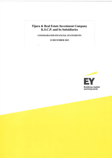 Thumbnail Tijara & Real Estate Investment Company Financial Statement 2023