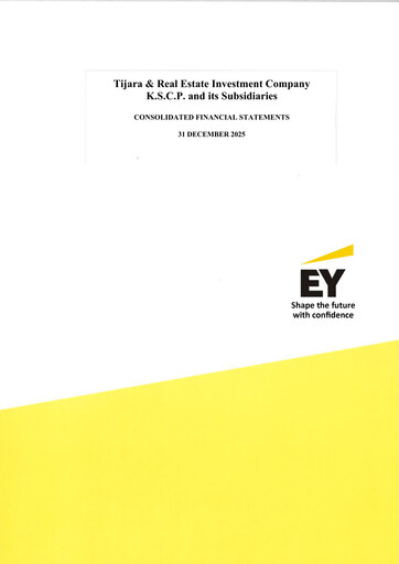 Thumbnail Tijara & Real Estate Investment Company Financial Statement 2025
