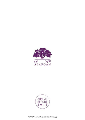 Thumbnail Al Argan International Real Estate Company Annual Report 2015