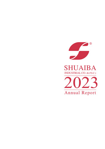 Miniature Shuaiba Industrial Company Rapport annuel 2023
