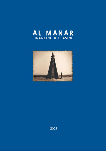 Miniature Al Manar Financing and Leasing Company Rapport annuel 2023