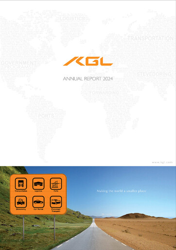 Thumbnail Kuwait and Gulf Link Transport Company Annual Report 2024