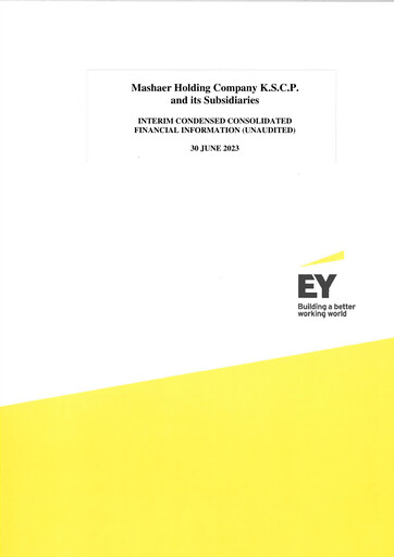 Miniature Mashaer Holding Company K.S.C.P. Rapport semestriel 2023