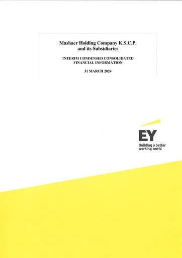 Thumbnail Mashaer Holding Company K.S.C.P. Quarterly Report 2024-q1