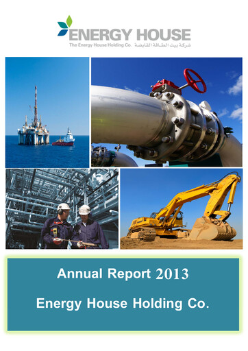 Vorschaubild The Energy House Holding Company Jahresbericht 2013