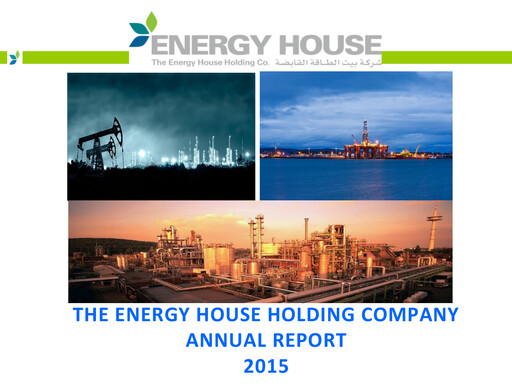 Vorschaubild The Energy House Holding Company Jahresbericht 2015