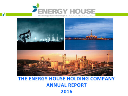 Vorschaubild The Energy House Holding Company Jahresbericht 2016
