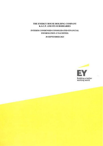 Thumbnail The Energy House Holding Company Financial Statement 2023-9m