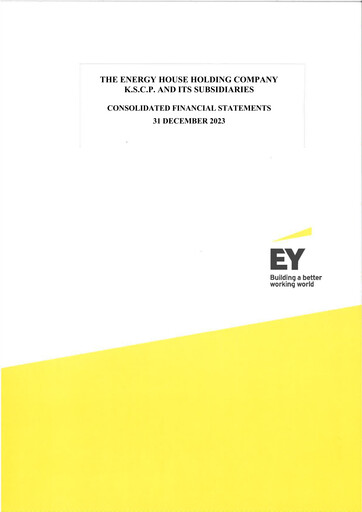 Thumbnail The Energy House Holding Company Financial Statement 2023