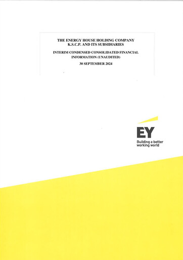 Thumbnail The Energy House Holding Company Financial Statement 2024-9m