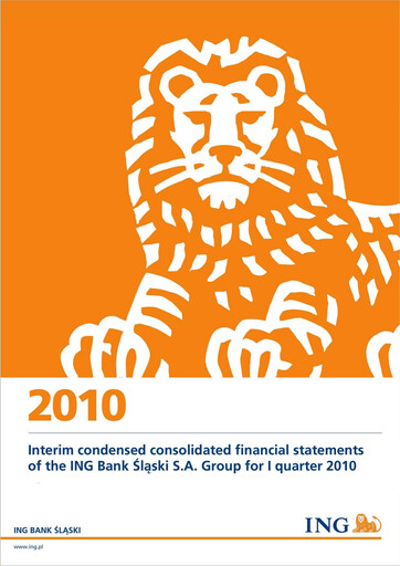 Thumbnail ING Bank Slaski Quarterly Report 2010-q1