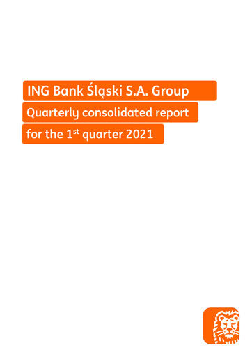 Thumbnail ING Bank Slaski Quarterly Report 2021-q1