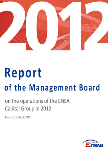 Thumbnail Enea Annual Report 2012