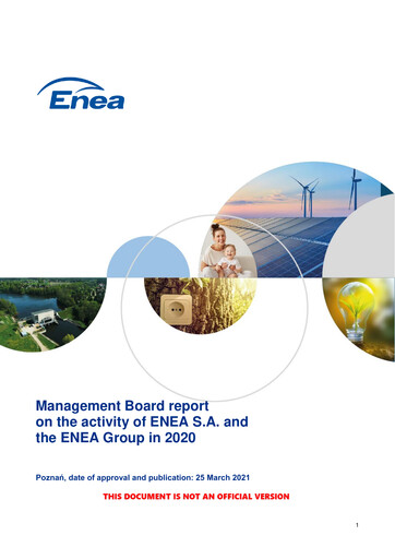 Thumbnail Enea Annual Report 2020