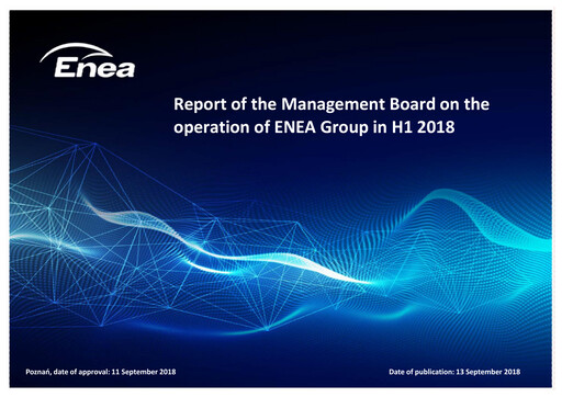 Thumbnail Enea Half-year Report 2018