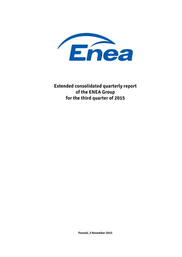 Thumbnail Enea Quarterly Report 2015-q3