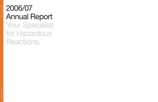 Thumbnail Dottikon ES Annual Report 2006-2007