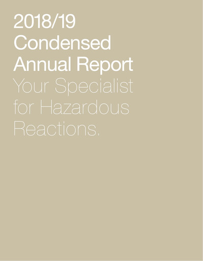 Thumbnail Dottikon ES Annual Report 2018-2019