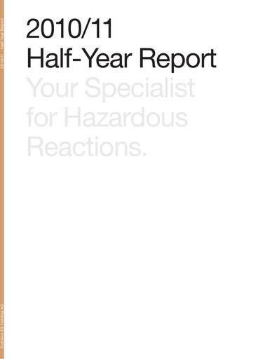 Thumbnail Dottikon ES Half-year Report 2010-2011