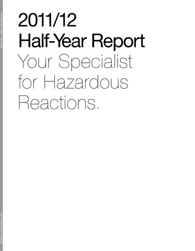Thumbnail Dottikon ES Half-year Report 2011-2012