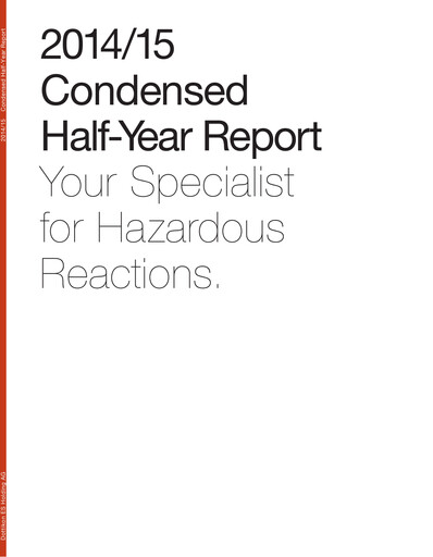 Thumbnail Dottikon ES Half-year Report 2014-2015