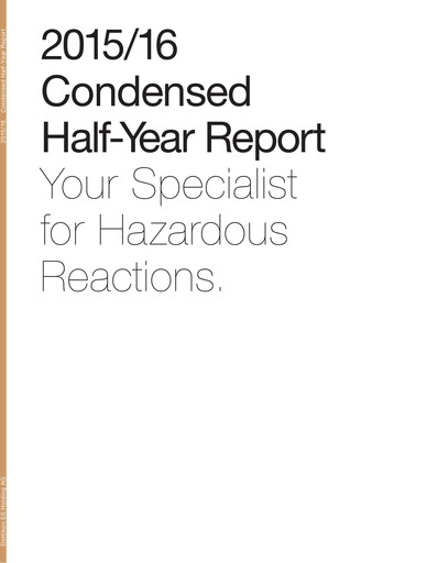 Thumbnail Dottikon ES Half-year Report 2015-2016