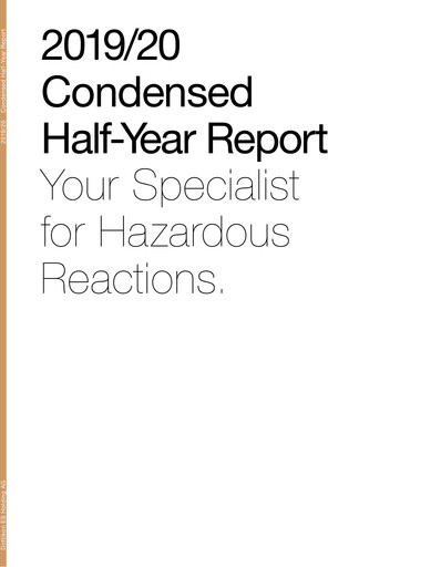 Thumbnail Dottikon ES Half-year Report 2019-2020