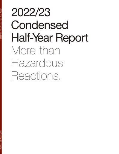 Thumbnail Dottikon ES Half-year Report 2022-2023
