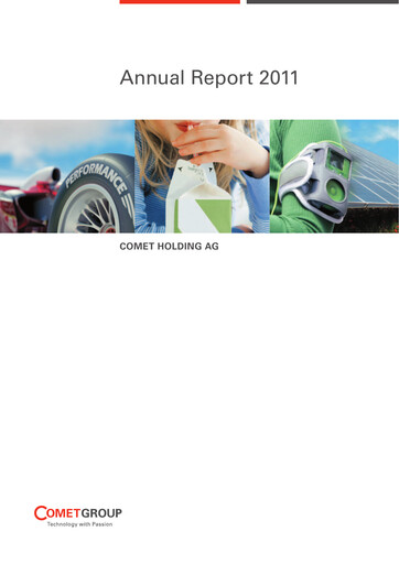 Thumbnail Comet Holding Annual Report 2011