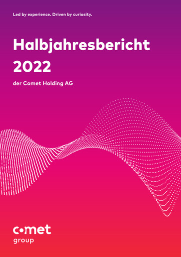 Thumbnail Comet Holding Half-year Report 2022-h1