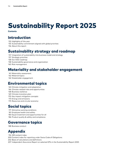 Vorschaubild Comet Holding Nachhaltigkeitsbericht 2025