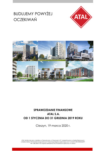 Vorschaubild Atal S.A. Finanzmitteilung 2019