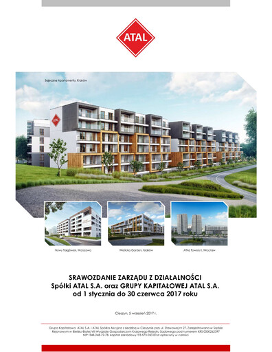 Vorschaubild Atal S.A. Halbjahresbericht 2017-h1