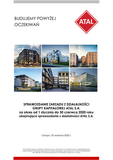 Vorschaubild Atal S.A. Halbjahresbericht 2020-h1