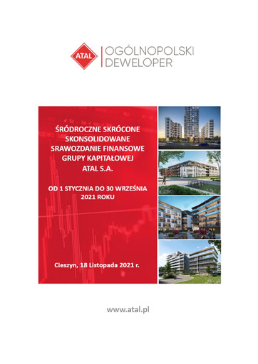 Vorschaubild Atal S.A. Quartalsbericht 2021-q3